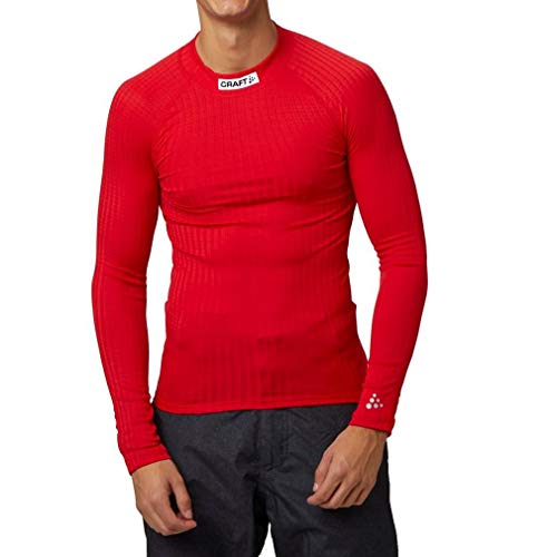 Craft Herren Funktionsshirt Progress Baselayer CN LS 1906255 Bright Red M von Craft