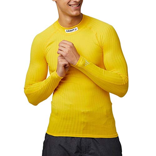 Craft Herren Funktionsshirt Progress Baselayer CN LS 1906255 Yellow XS von Craft