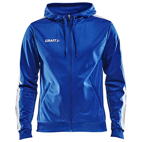 Craft Herren Kapuzenjacke Pro Control Hood Jacket 1906716 ClubCobalt/White S von Craft