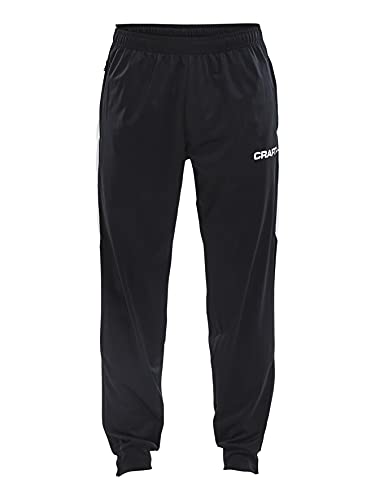 Craft Herren Trainingshose Progress Pant Straight 1905981 Black/White L von Craft