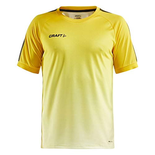 Craft Herren Trikot Pro Control Fade Jersey 1906701 Yellow/Black XL von Craft