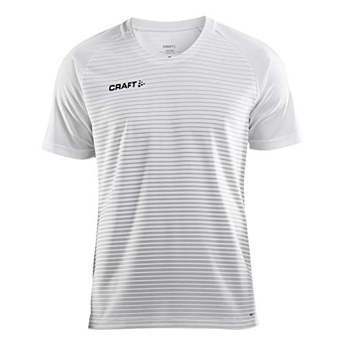 Craft Herren Trikot Pro Control Stripe Jersey 1906698 White/Silver S von Craft