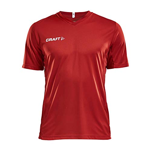 Craft Herren Trikot Squad Jersey Solid 1905560 Bright Red XXXL von Craft