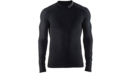 Craft Herren Warm Intensitiy Cn Ls M Bl S Baselayer, Schwarz/Granit, S von Craft