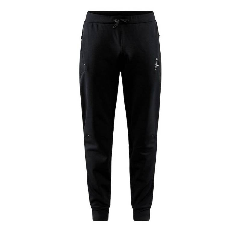 Craft Jogginghose Freizeithose ADV Unify (Recyclingpolyester) lang schwarz Herren von Craft