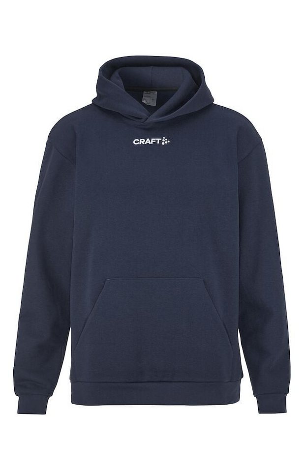 Craft Kapuzenpullover Community 2.0 Logo Hoodie (athletische Passform) navyblau Herren von Craft
