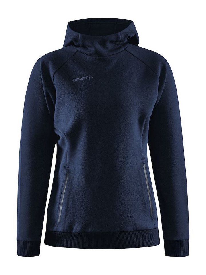 Craft Kapuzenpullover Hoodie Core Soul Sweatshirt (komfortable Passform) darknavy Damen von Craft