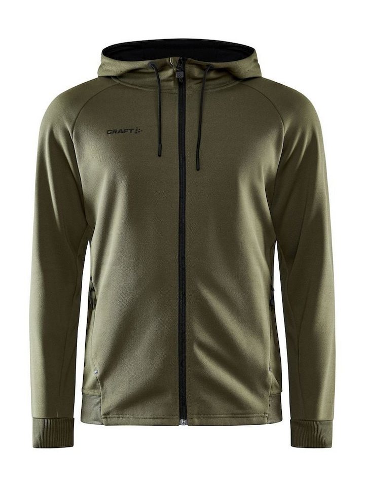 Craft Kapuzenpullover Kapuzenjacke ADV Unify (2 Taschen, Recyclingpolyester) khakigrün von Craft
