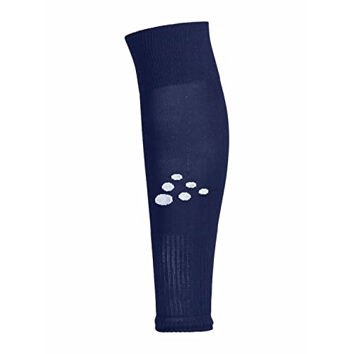 Craft Kinder Stutzen Squad Sock W-O Foot Solid JR 1913915 Navy One Size von Craft
