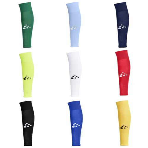 Craft Kinder Stutzen Squad Sock W-O Foot Solid JR 1913915 Sweden Yellow One Size von Craft