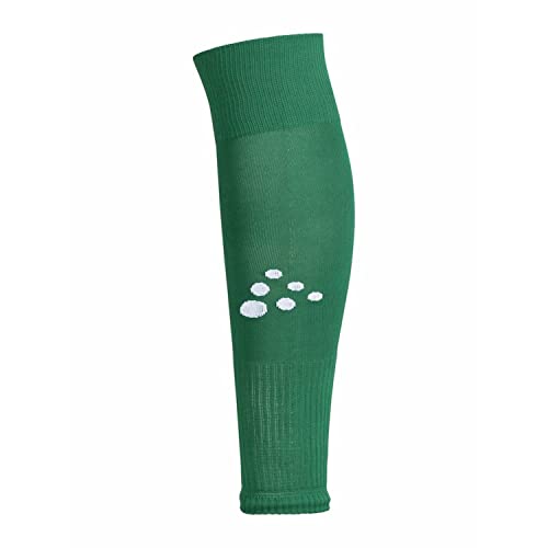 Craft Kinder Stutzen Squad Sock W-O Foot Solid JR 1913915 Team Green One Size von Craft