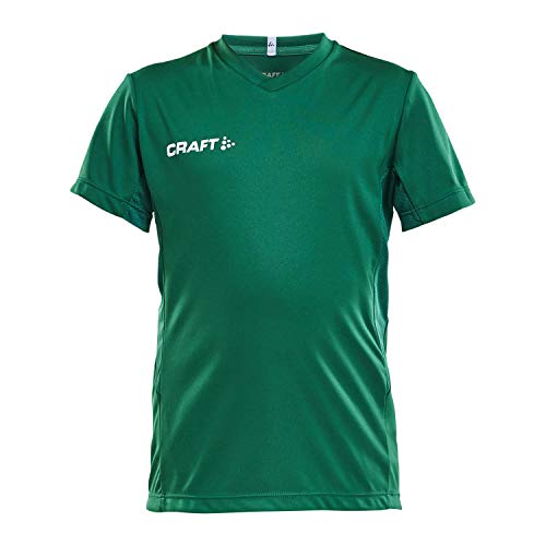 Craft Kinder Trikot Squad Jersey Solid 1905582 Team Green 134-140 von Craft