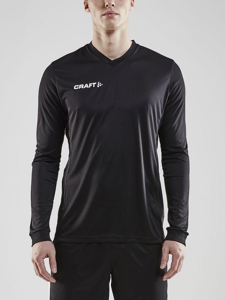 Craft Langarmshirt (Trikot) Squad Solid - hohe Elastizität, ergonomisches Design von Craft