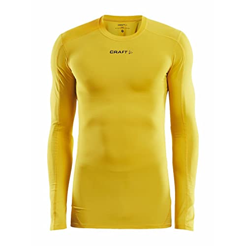Craft PRO Control Compression Long Sleeve, Größe:S, Farbe:Yellow von Craft