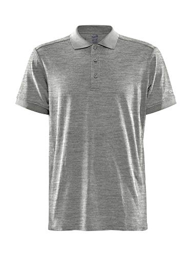 CORE Blend Polo Shirt M Grey Melange M von Craft