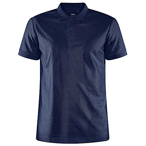 Craft Herren Core Unify Poloshirt Polohemd, blau, XL von Craft