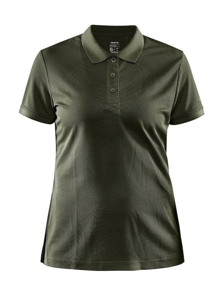 Craft Poloshirt Core Unify (funktionelles Recyclingpolyester) khakigrün Damen von Craft