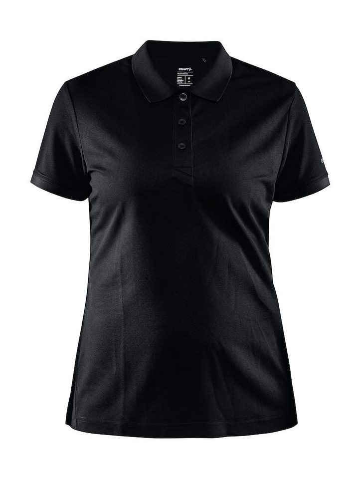 Craft Poloshirt Core Unify (funktionelles Recyclingpolyester) schwarz Damen von Craft