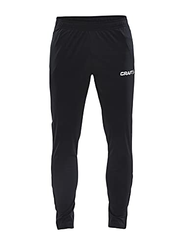 Craft Progress Elastische Trainingshose M, Black/White, S von Craft