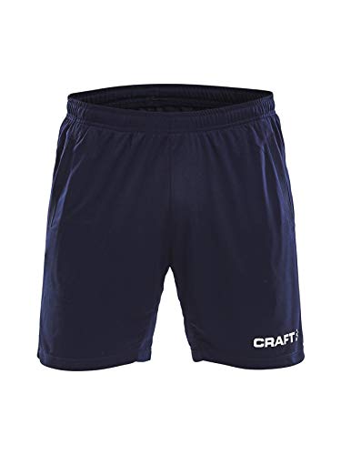 Craft Progress Fitness-Shorts für Herren, Navy/White, L von Craft