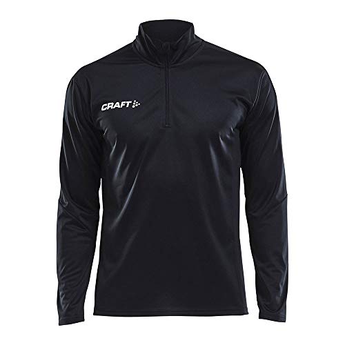 Craft Progress Halfzip Langarmshirt Herren schwarz Gr L von Craft