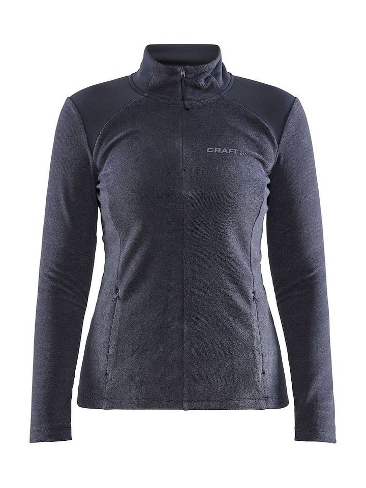 Craft Rollkragenpullover Core Edge Thermal Midlayer W blackasphalt von Craft