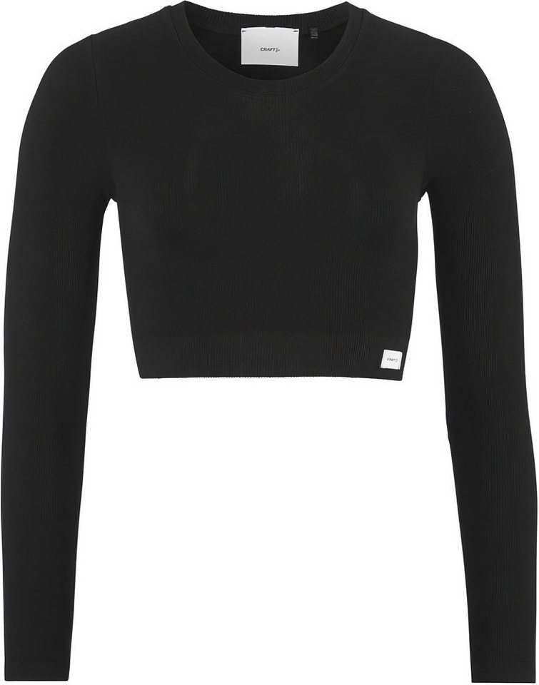 Craft Shirttop Collective Rib Cropped LS Top W von Craft