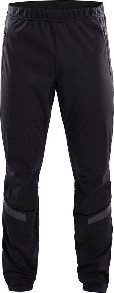 Craft Softshellhose WARM TRAIN PANT M BLACK/TRANSPARENT GREY von Craft