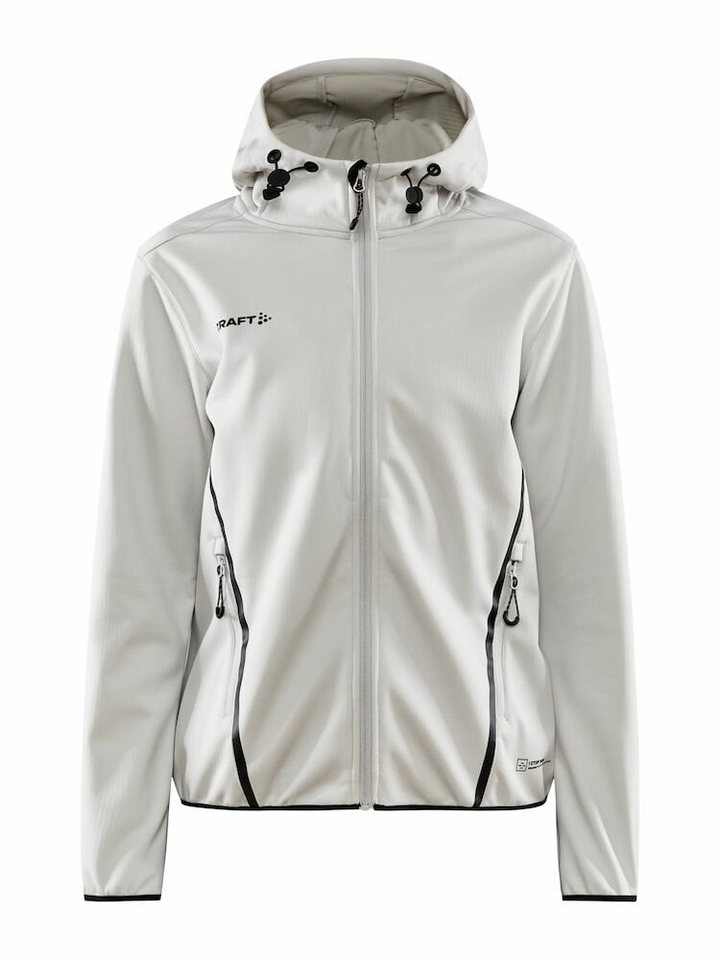 Craft Softshelljacke ADV Explore (winddicht, wasserabweisend) hellgrau Damen von Craft