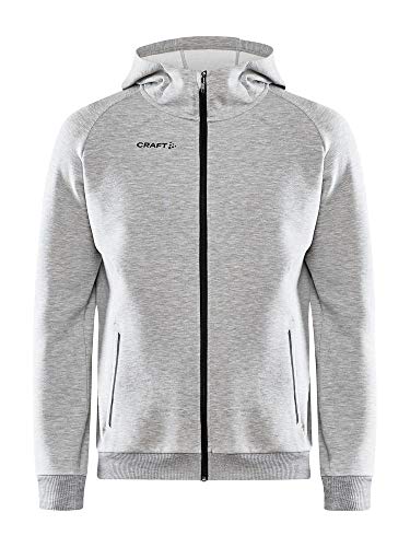 Craft CORE Soul Full Zip Hood M Grey Melange XL von Craft