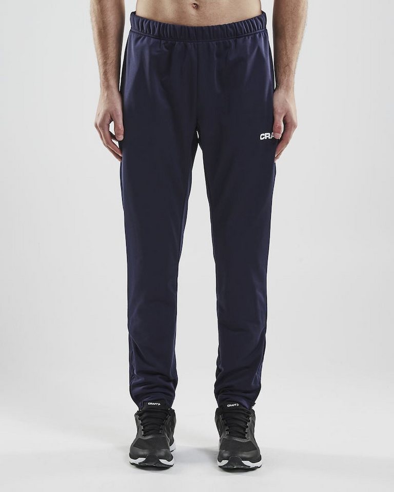 Craft Sporthose Pant Squad (weiches, funktionelles Material) lang navyblau Herren von Craft