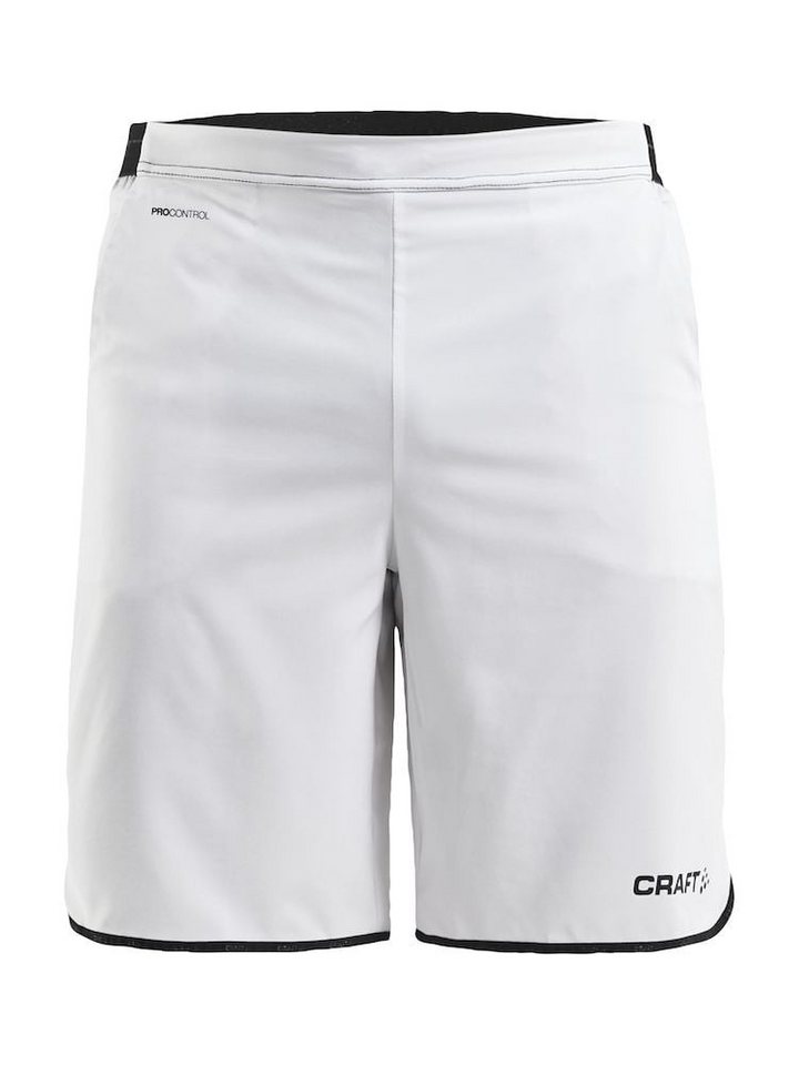 Craft Sporthose Pro Control Impact mit Innenslip kurz weiss Herren von Craft