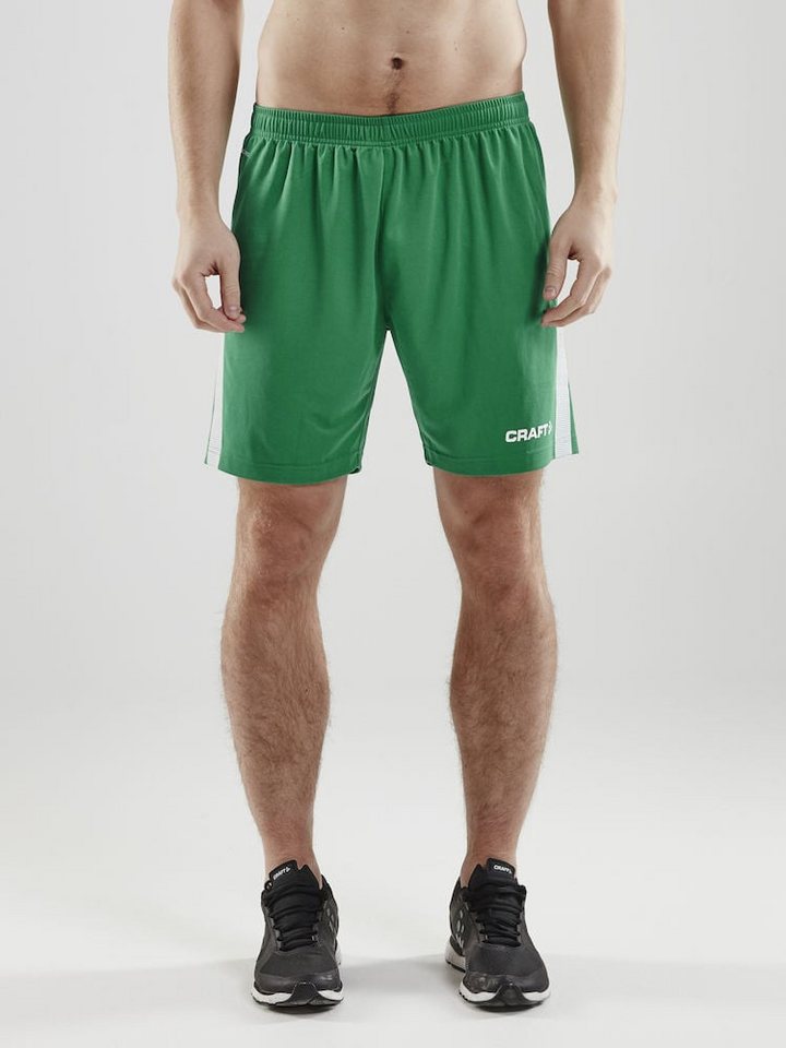 Craft Sporthose Short Pro Control kurz grün/weiss Herren von Craft