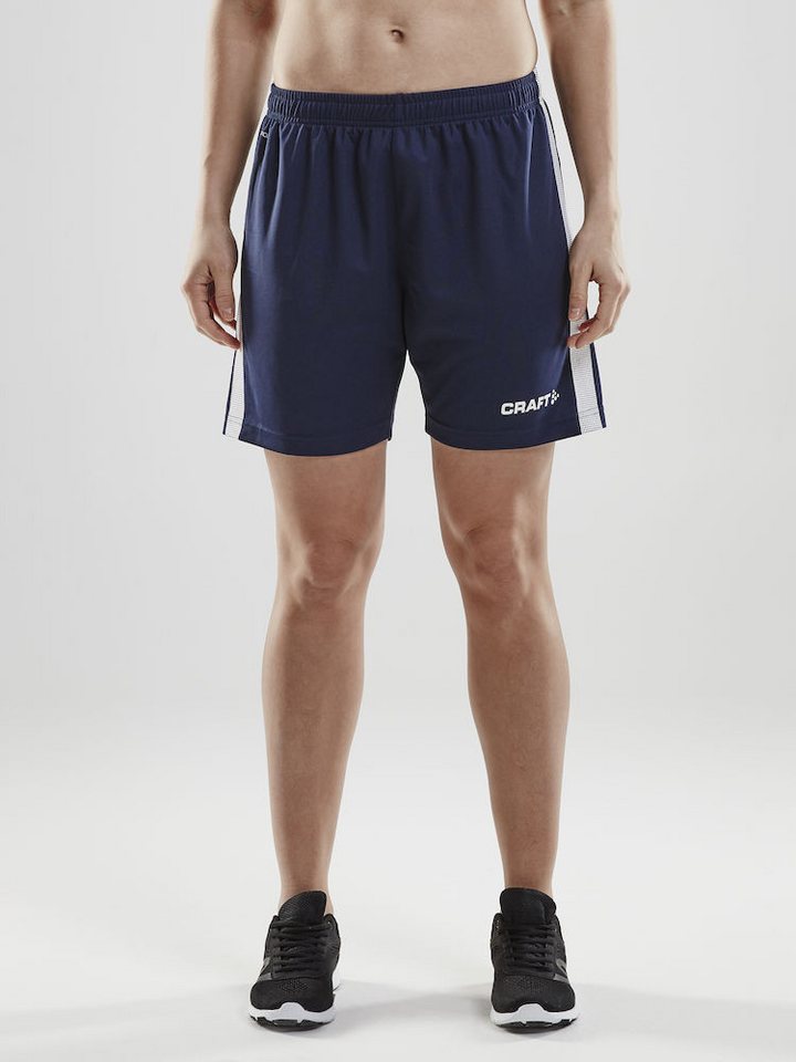 Craft Sporthose Short Pro Control kurz navyblau/weiss Damen von Craft