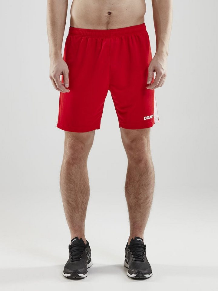 Craft Sporthose Short Pro Control kurz rot/weiss Herren von Craft