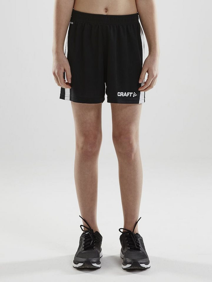 Craft Sporthose Short Pro Control kurz schwarz/weiss Jungen von Craft