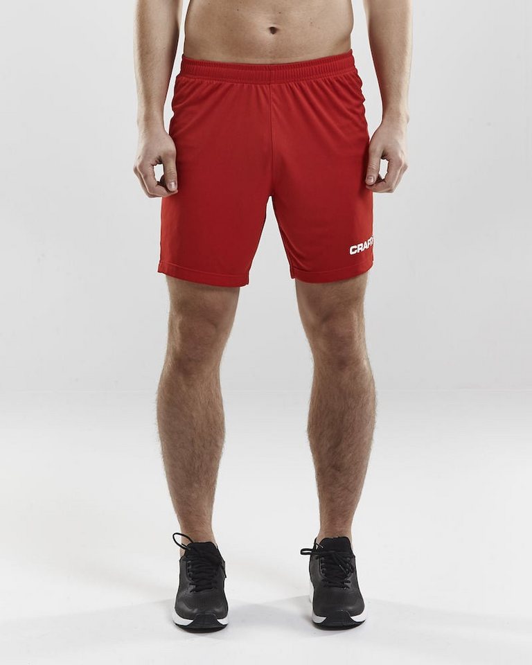 Craft Sporthose Short Squad Solid (elastisch) kurz - rot Herren von Craft