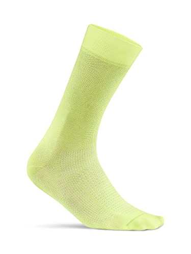 Craft Sportswear Unisex Essence Socken | Fahrradsocken für Damen & Herren | Crew-Länge, Flumino, Medium von Craft