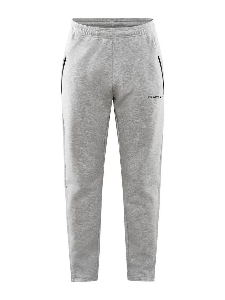 Craft Sweatpants Freizeithose Core Soul Zip (weiches Material) lang grau Herren von Craft