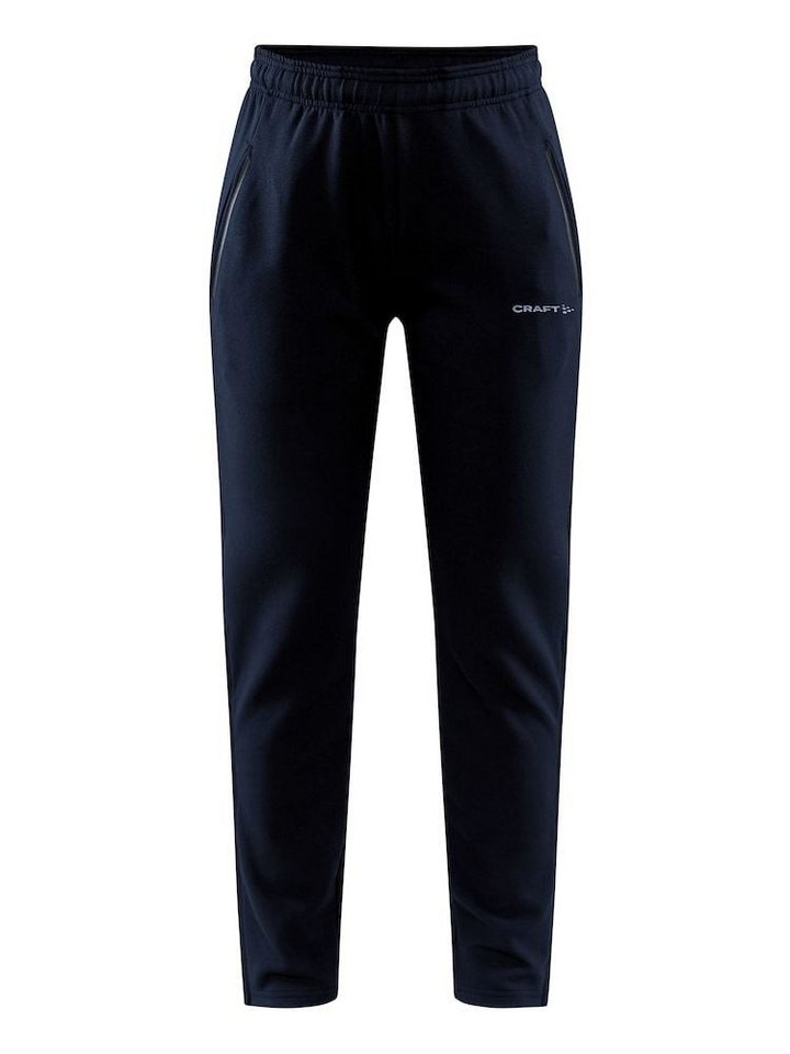 Craft Sweatpants Freizeithose Core Soul Zip (weiches Material) lang navyblau Damen von Craft
