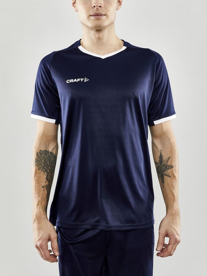 Craft T-Shirt (Trikot) Progress 2.0 Solid Jersey - leicht, funktionell - navyblau von Craft