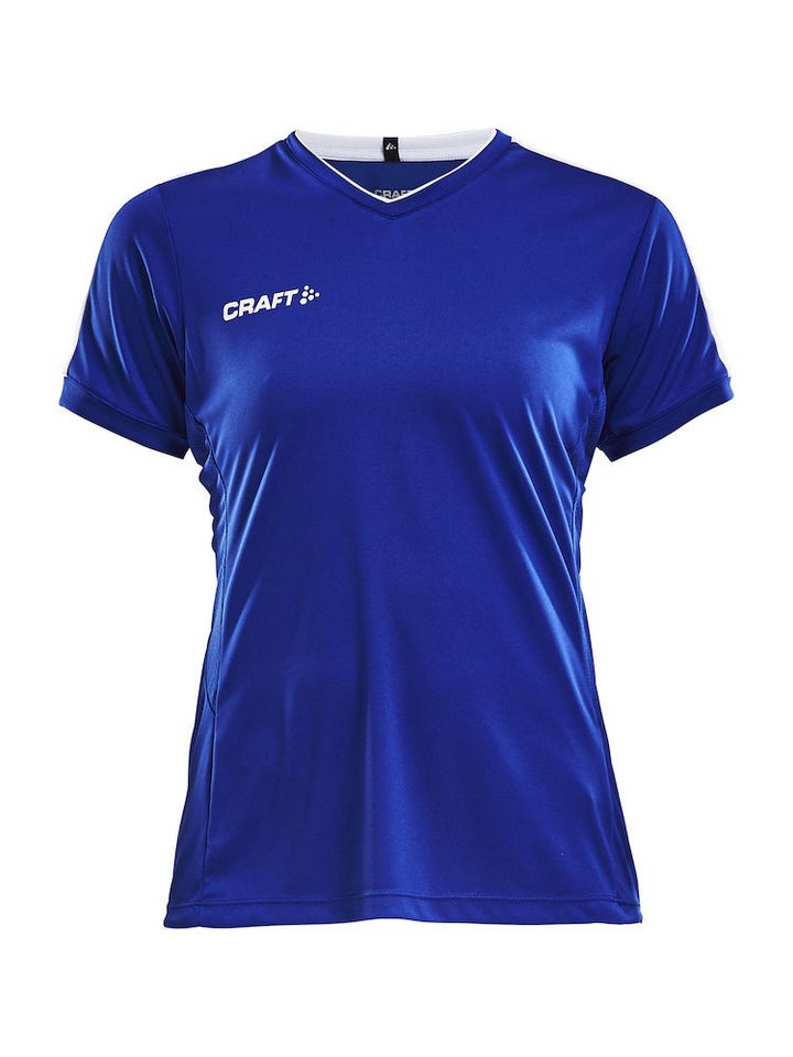 Craft T-Shirt Sport-Shirt Progress Practise (100% Polyester) cobaltblau Damen von Craft