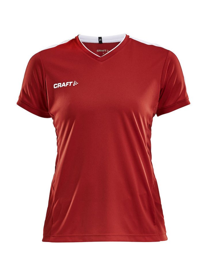 Craft T-Shirt Sport-Shirt Progress Practise (100% Polyester) rot Damen von Craft