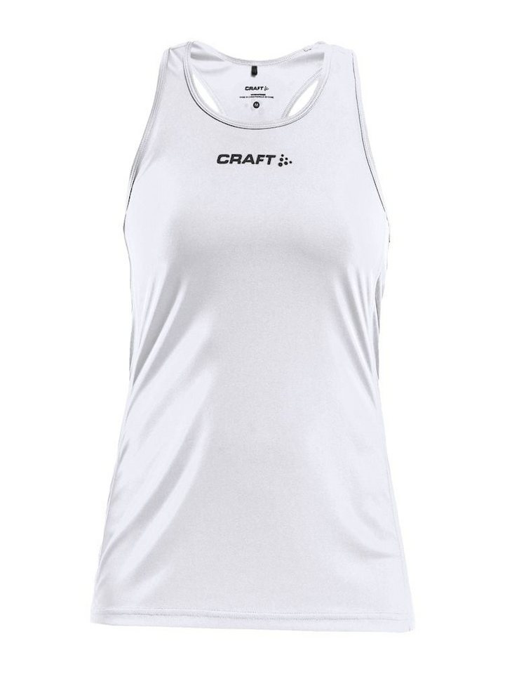 Craft Tanktop Sport-Tank Racerback Singlet Rush ärmellos weiss Damen von Craft