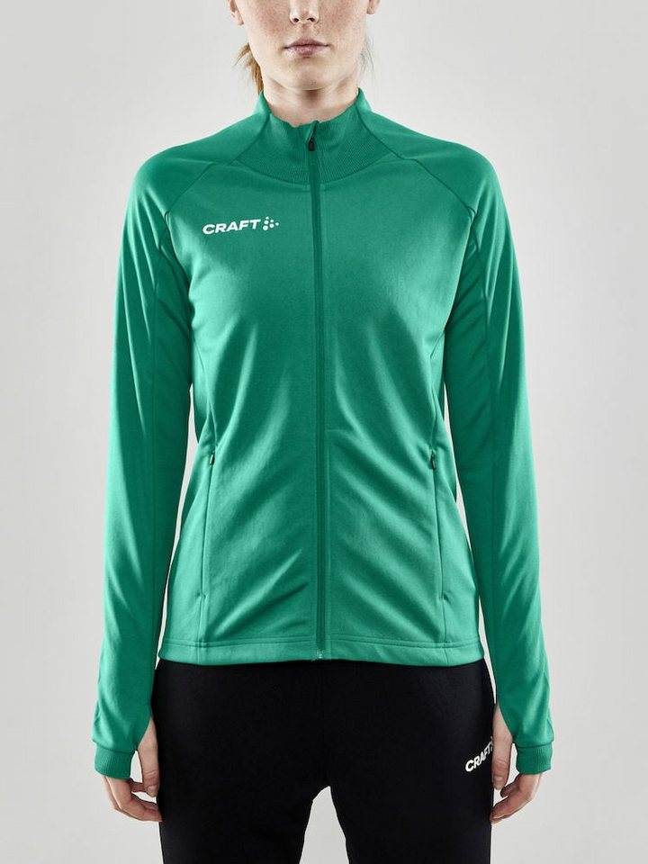Craft Trainingsjacke Evolve Full Zip - strapazierfähige Mid-Layer-Jacke aus Stretchmaterial Craft Trainingsjacke Evolve Full Zip - strapazierfähige Mid-Layer-Jacke aus Stretchmaterial von Craft