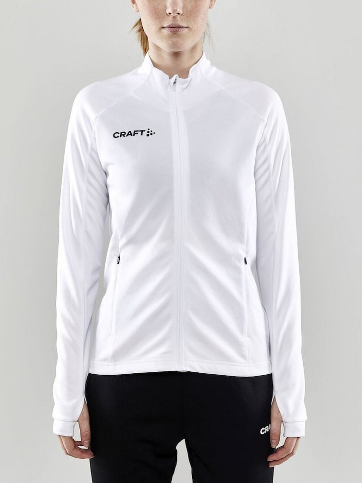 Craft Trainingsjacke Evolve Full Zip - strapazierfähige Mid-Layer-Jacke aus Stretchmaterial Craft Trainingsjacke Evolve Full Zip - strapazierfähige Mid-Layer-Jacke aus Stretchmaterial von Craft