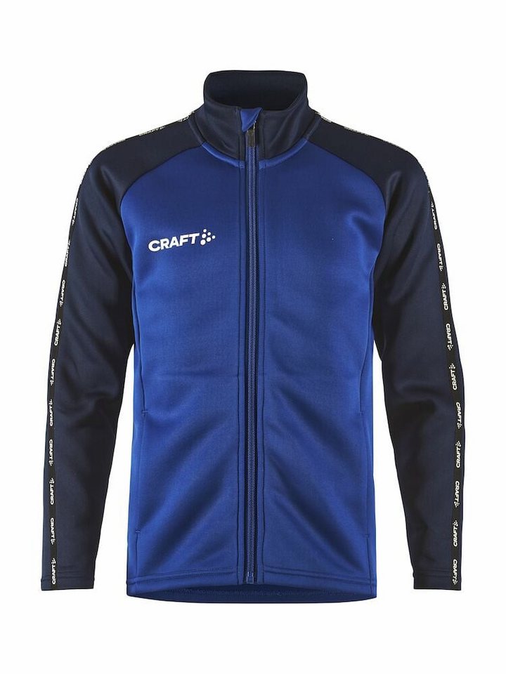 Craft Trainingsjacke Squad 2.0 Full Zip (mit Seitentaschen, elastisch Funktionsmaterial) von Craft
