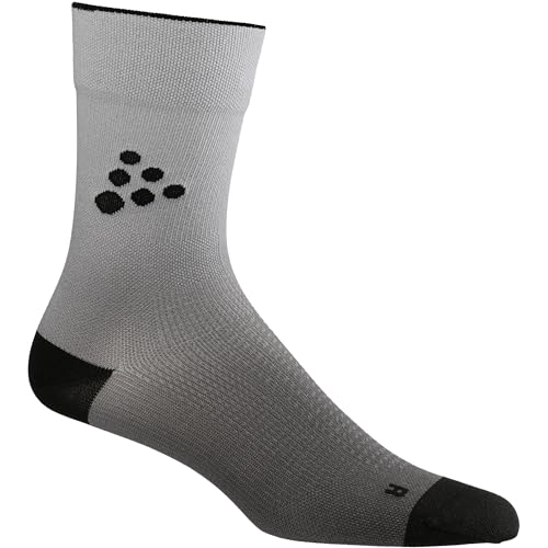 Craft Unisex Pro Hypervent Print Socken, cloud-granite, 43|44|45 von Craft
