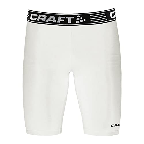 Craft Unisex Short Tight Pro Control Compression Short Tights 1906858 White M von Craft