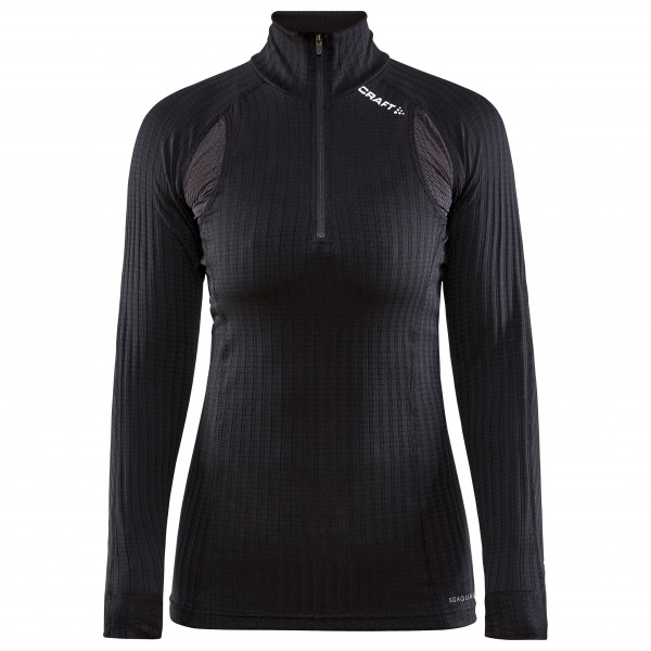 Craft - Women's Active Extreme X Zip L/S - Kunstfaserunterwäsche Gr XL schwarz von Craft